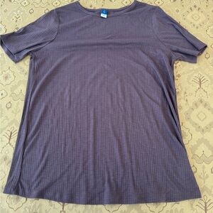 Old Navy Women's Purple Short Sleeve Tee
